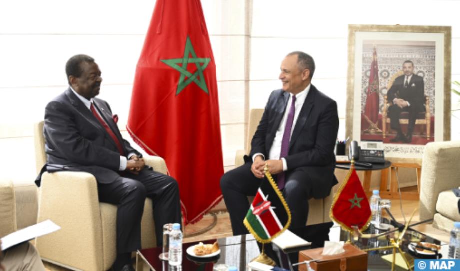 مزور ومودافادي يبحثان سبل تعزيز العلاقات الاقتصادية والتجارية بين المغرب وكينيا