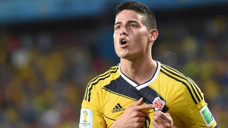 استبعاد خاميس رودريغيس من تشكيلة المنتخب الكولومبي