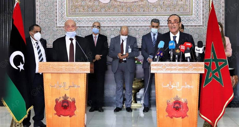 Aguila Salah salue le rôle du Maroc sous la conduite du Roi pour trouver une solution à la crise libyenne