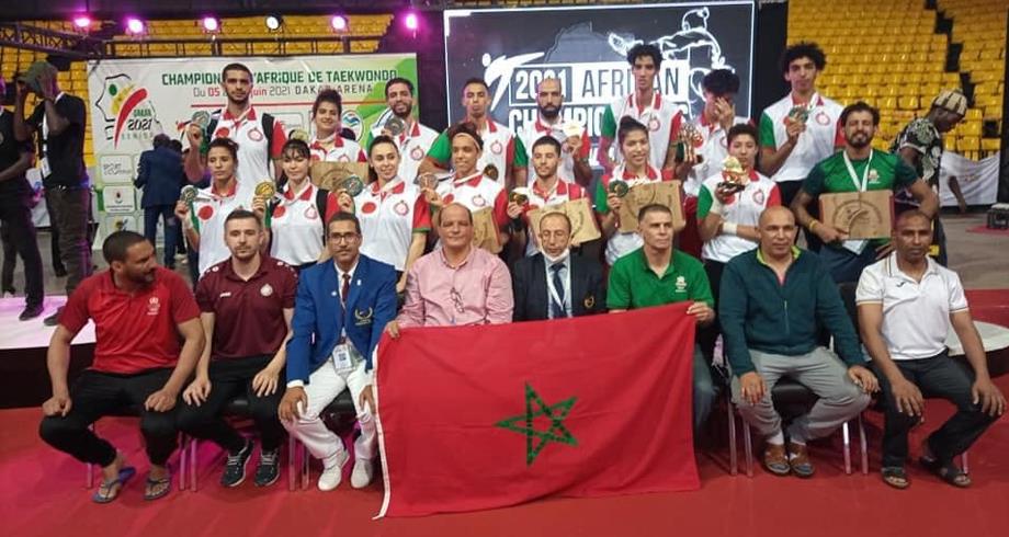 Championnats d'Afrique de taekwondo: le Maroc décroche cinq nouvelles médailles et finit 1er au classement général