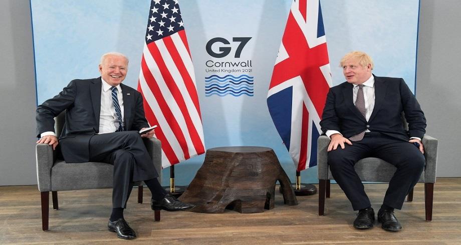 Joe Biden et Boris Johnson se rencontrent pour la première fois à Cornouailles à la veille du Sommet du G7