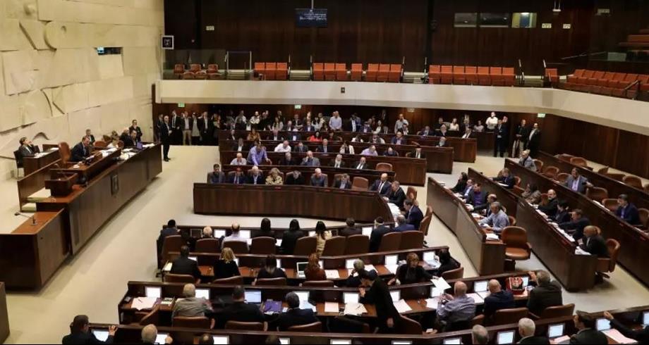 البرلمان الإسرائيلي يبدأ جلسة التصويت على ائتلاف حكومي جديد