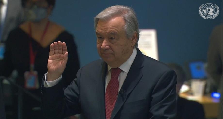Antonio Guterres officiellement reconduit pour un second mandat de SG de l'ONU