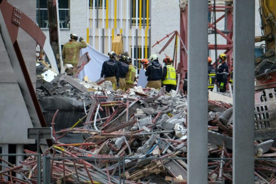 Belgique: cinq morts sur le chantier d'une école à Anvers