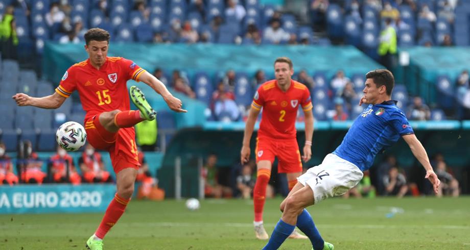 كأس أوروبا.. ويلز تخسر أمام إيطاليا صفر-1 وتلتحق بها إلى ثمن النهائي