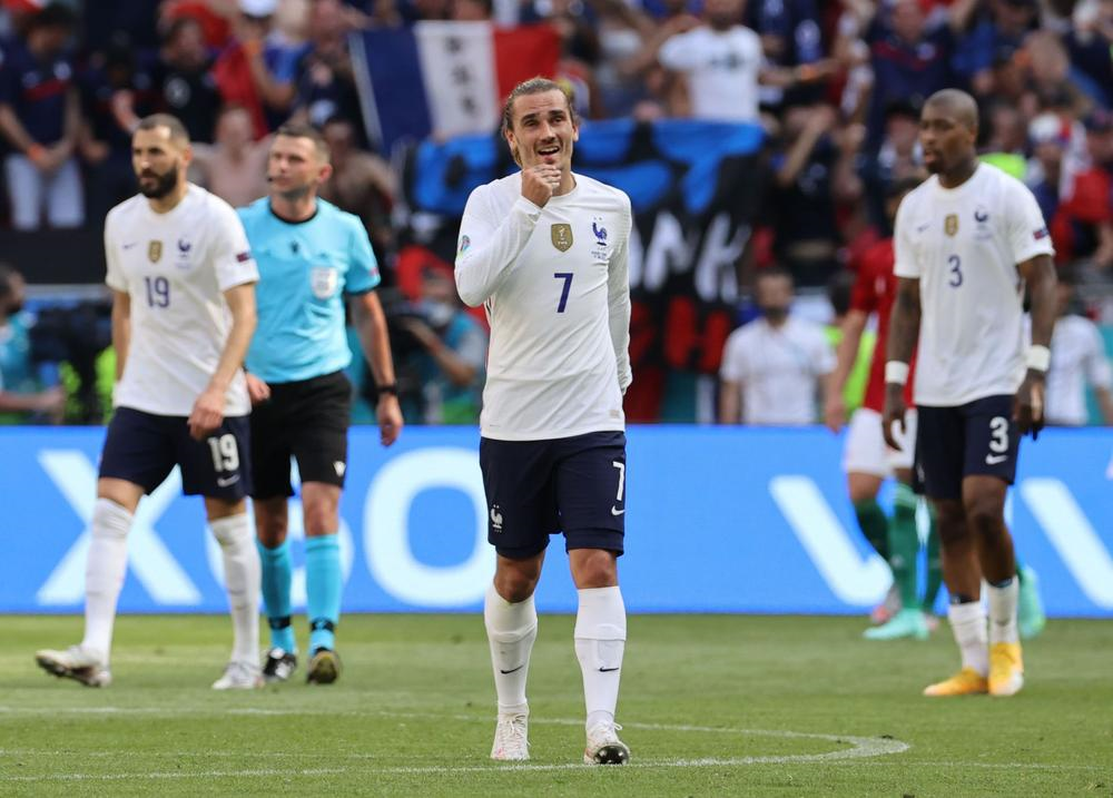 Euro: La France en 8èmes de finale avant son 3ème match face au Portugal