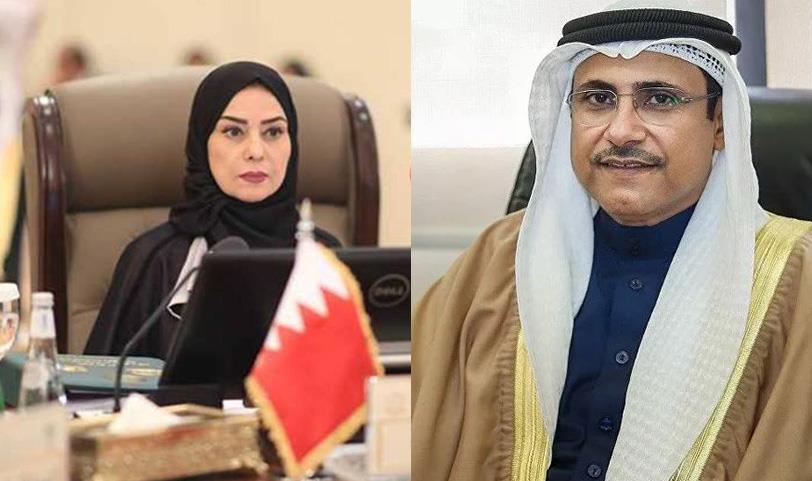 رئيسة مجلس النواب البحريني ورئيس البرلمان العربي يثمنان السياسة النموذجية للمملكة في تدبير الهجرة