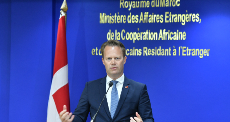 وزير الشؤون الخارجية الدنماركي: علاقة متينة تتعزز بشكل مطرد بين المغرب والدنمارك