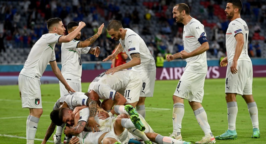 كأس أوروبا.. إيطاليا تطيح ببلجيكا وتبلغ نصف النهائي