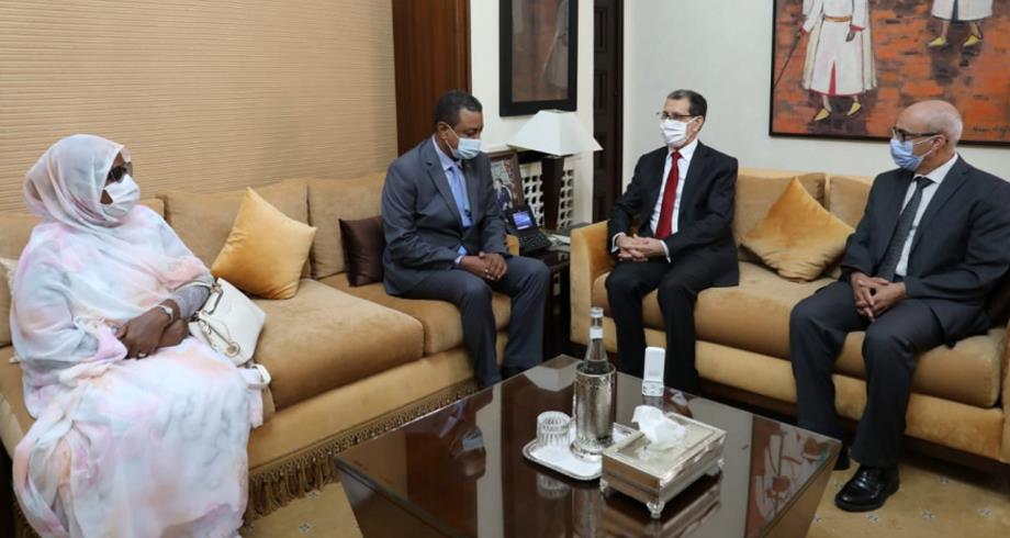 رئيس الحكومة يستقبل رئيس لجنة العلاقات الخارجية بالجمعية الوطنية الموريتانية