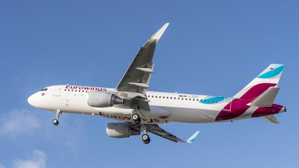 Transport aérien: Eurowings augmente ses prix de 10%