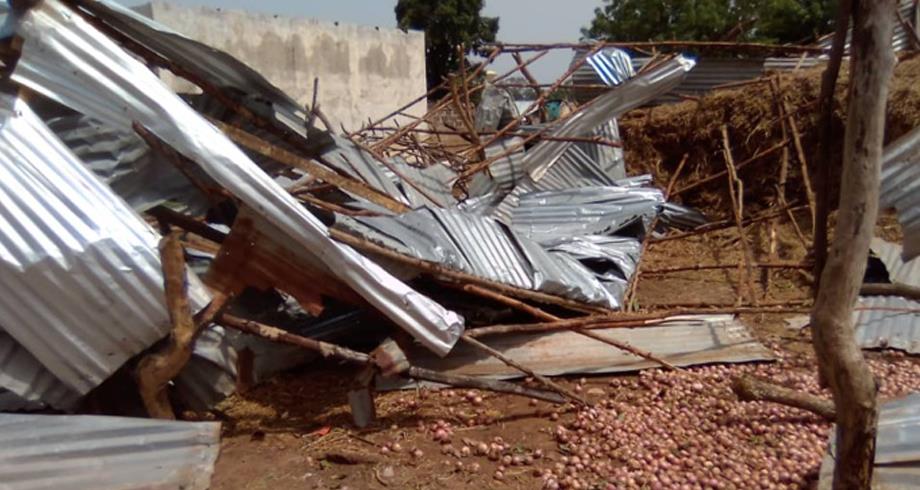 غامبيا.. عشرة قتلى وأكثر من 1500 نازح جراء عاصفة ضربت البلاد