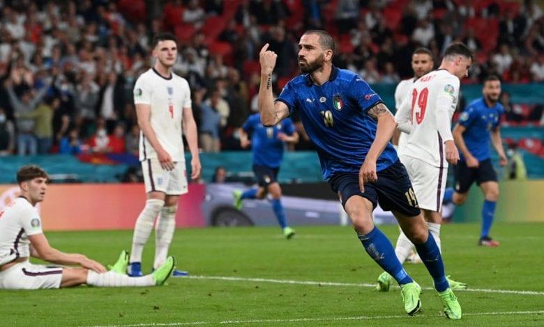 نهائي كأس أوروبا: إنكلترا وإيطاليا إلى التمديد بعد تعادلهما 1-1