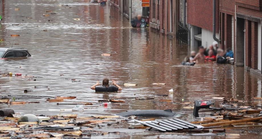 فيضانات .. بلجيكا تفعل مرحلة الطوارئ الفيدرالية