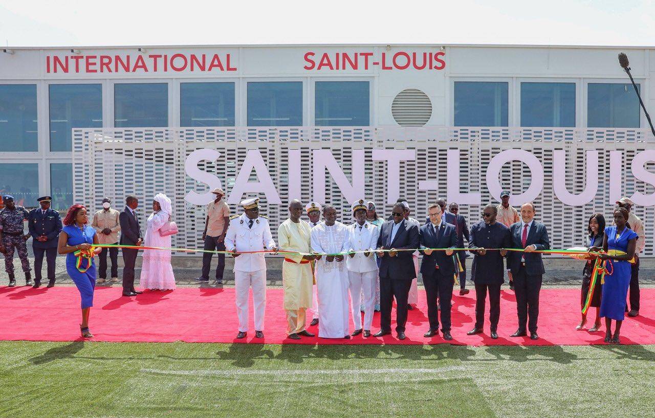 Le président sénégalais inaugure l'aéroport international de Saint-Louis