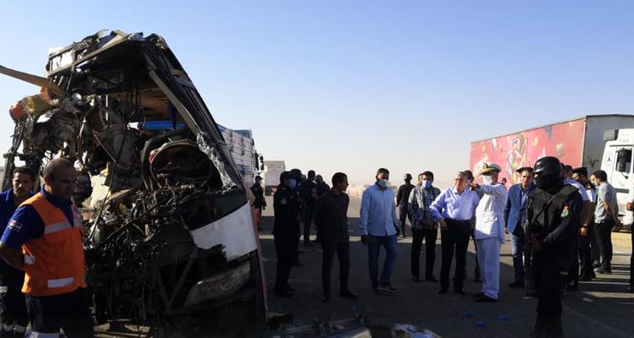 حادثة سير خطيرة تخلف مقتل 22 شخصا وإصابة العشرات في القاهرة