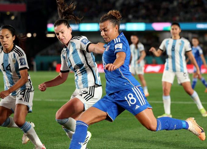 مونديال السيدات 2023 .. إيطاليا تفوز على الأرجنتين