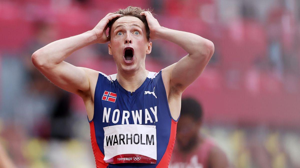 أولمبياد طوكيو... النرويجي كارستن فارهولم يحطم الرقم القياسي ل 400 م حواجز