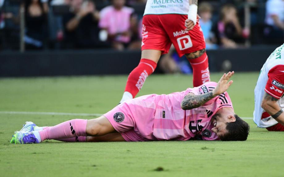 MLS : Messi sorti sur blessure avec l'Inter Miami