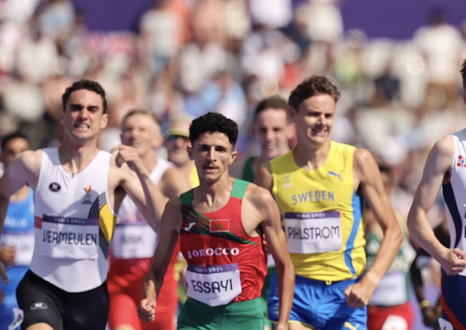 باريس 2024 .. أنس الساعي يخرج من دور نصف نهائي سباق 1500 متر