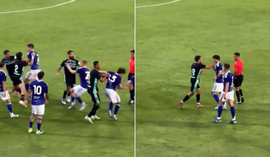 فيديو.. مباراة ودية بين كومو وبيتيس تتحول إلى شجار عنيف