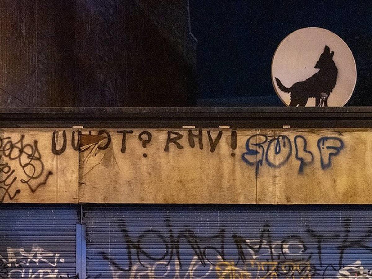 سرقة عمل جديد لبانكسي بعد ساعة على ظهوره في لندن