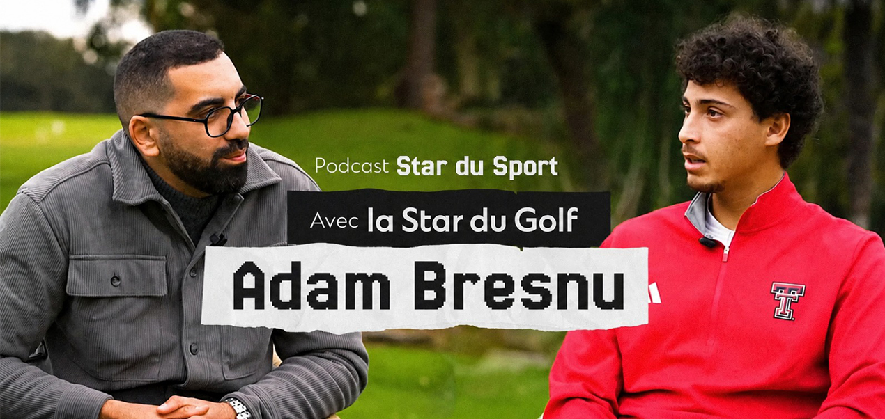 Adam Bresnu, l’étoile montante du golf marocain