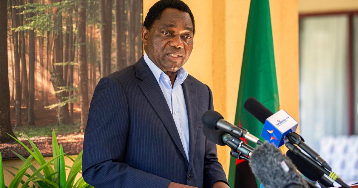 تنصيب هاكايندي هيشيليما رئيسا جديدا لزامبيا