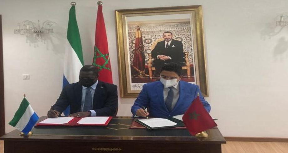 Maroc-Sierra Leone: signature d'une feuille de route pour renforcer la coopération dans plusieurs domaines