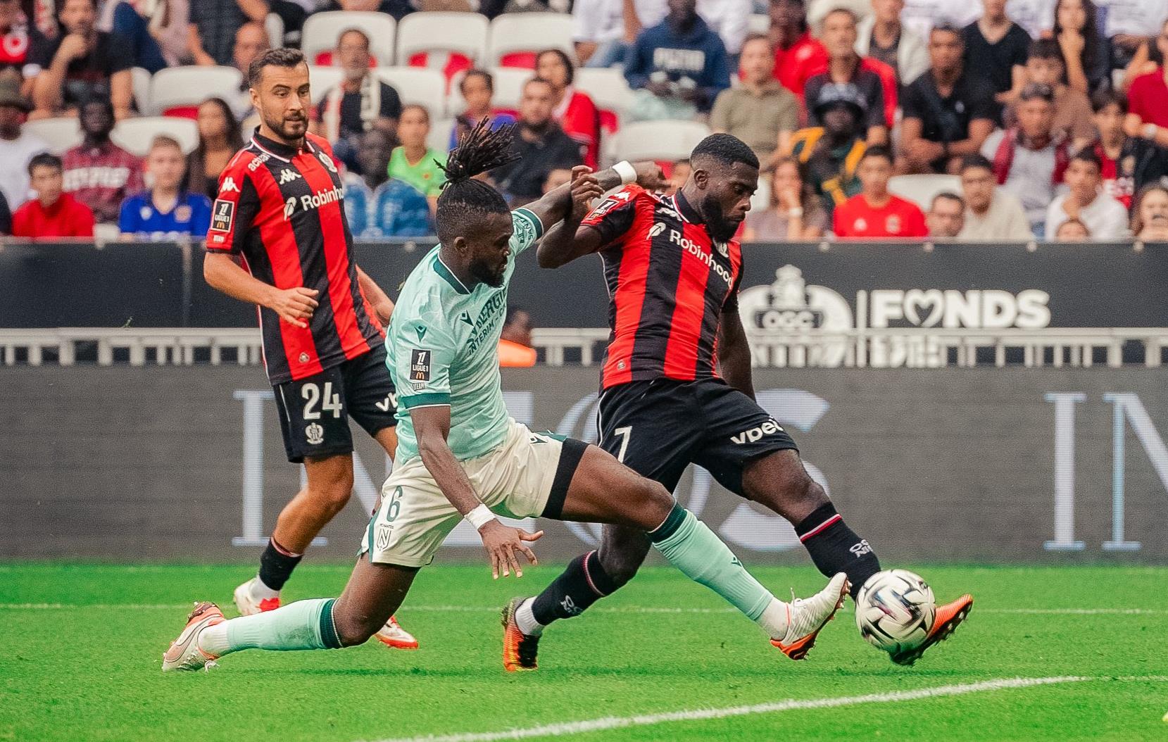 Ligue 1 : Nice s'impose face au FC Nantes (1-0)
