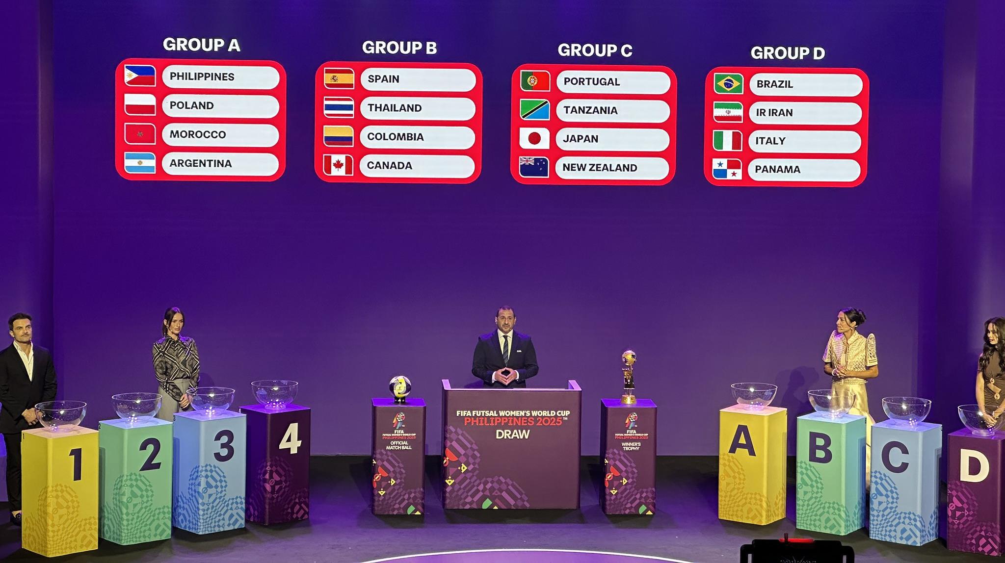Coupe du Monde féminine de futsal : le Maroc hérite du groupe A Coupe du Monde féminine de futsal : le Maroc hérite du groupe A