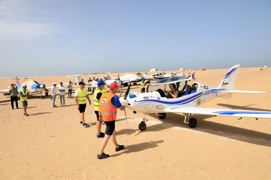 Le 15e Rallye aérien “Raid Latécoère-Aéropostale” fait escale à Tarfaya