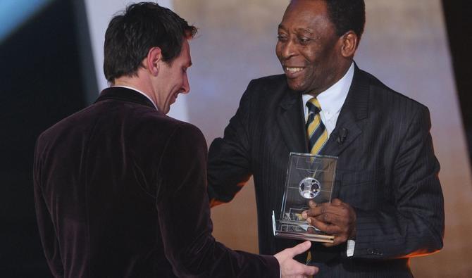Foot: Messi félicité par Pelé pour avoir battu son record de meilleur buteur sud-américain