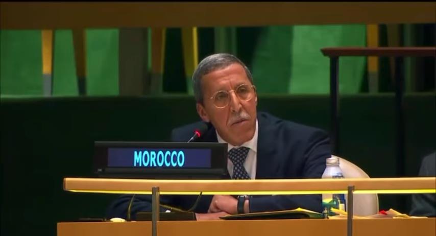 عمر هلال: "بالنسبة للمغرب، القضية الفلسطينية أولوية وطنية"