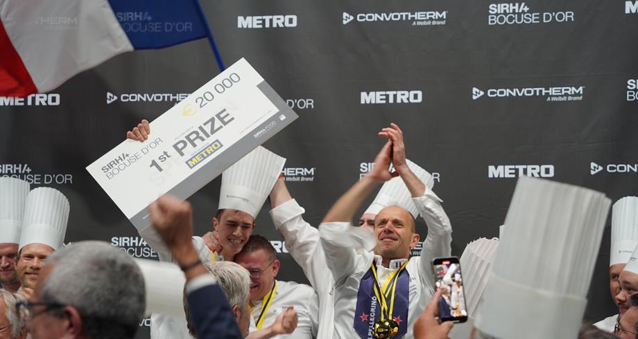فرنسا تفوز بمسابقة "بوكوز دور" للطهاة لعام 2021