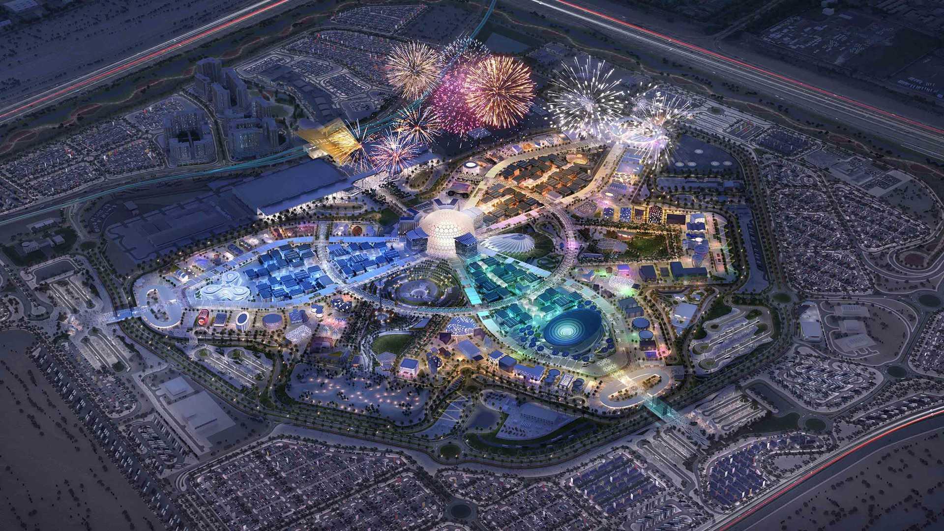 حفل افتتاح مبهر للمعرض الدولي ""إكسبو دبي 2020 "