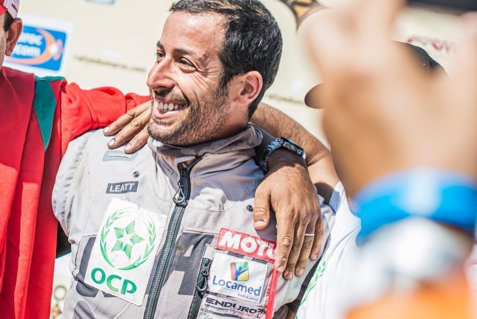 Rallye du Maroc : Le Marocain Amine Echiguer remporte l'étape 1B dans la catégorie moto "Rallye 3"