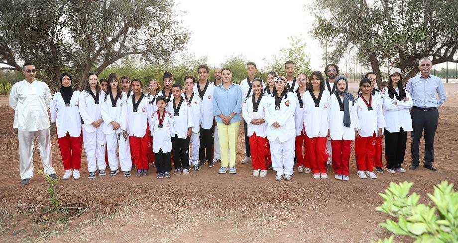 La Princesse Lalla Hasnaa inaugure à Marrakech le Parc de l’Oliveraie de Ghabat Chabab