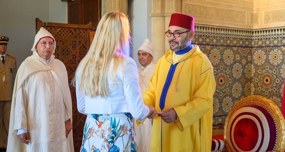 Le Roi Mohammed VI reçoit plusieurs ambassadeurs étrangers