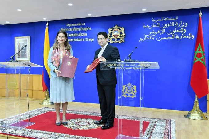 المغرب وكولومبيا يجددان التزامهما بمواصلة تعزيز علاقاتهما في مختلف المجالات