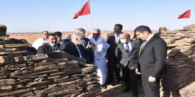Mohamed Mehdi Bensaid  lance les travaux de restauration et d'aménagement du site archéologique Dar Haouza à Es-Semara