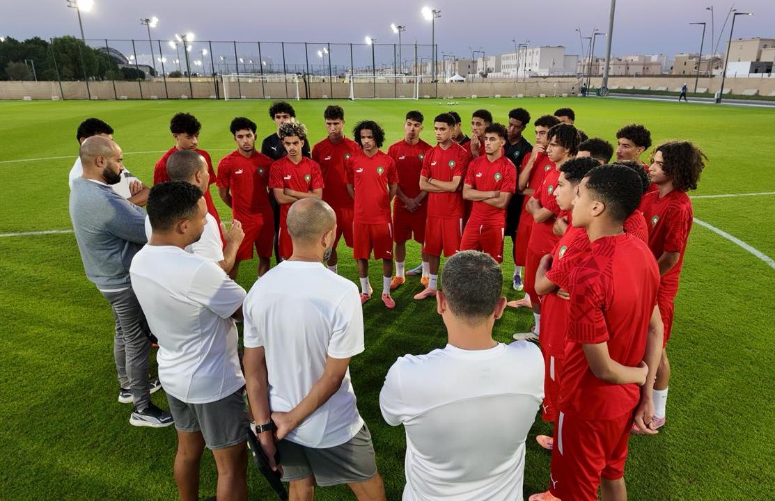 المنتخب الوطني لأقل من 17 سنة يستأنف تداريبه استعدادا للقاء كاليدونيا الجديدة