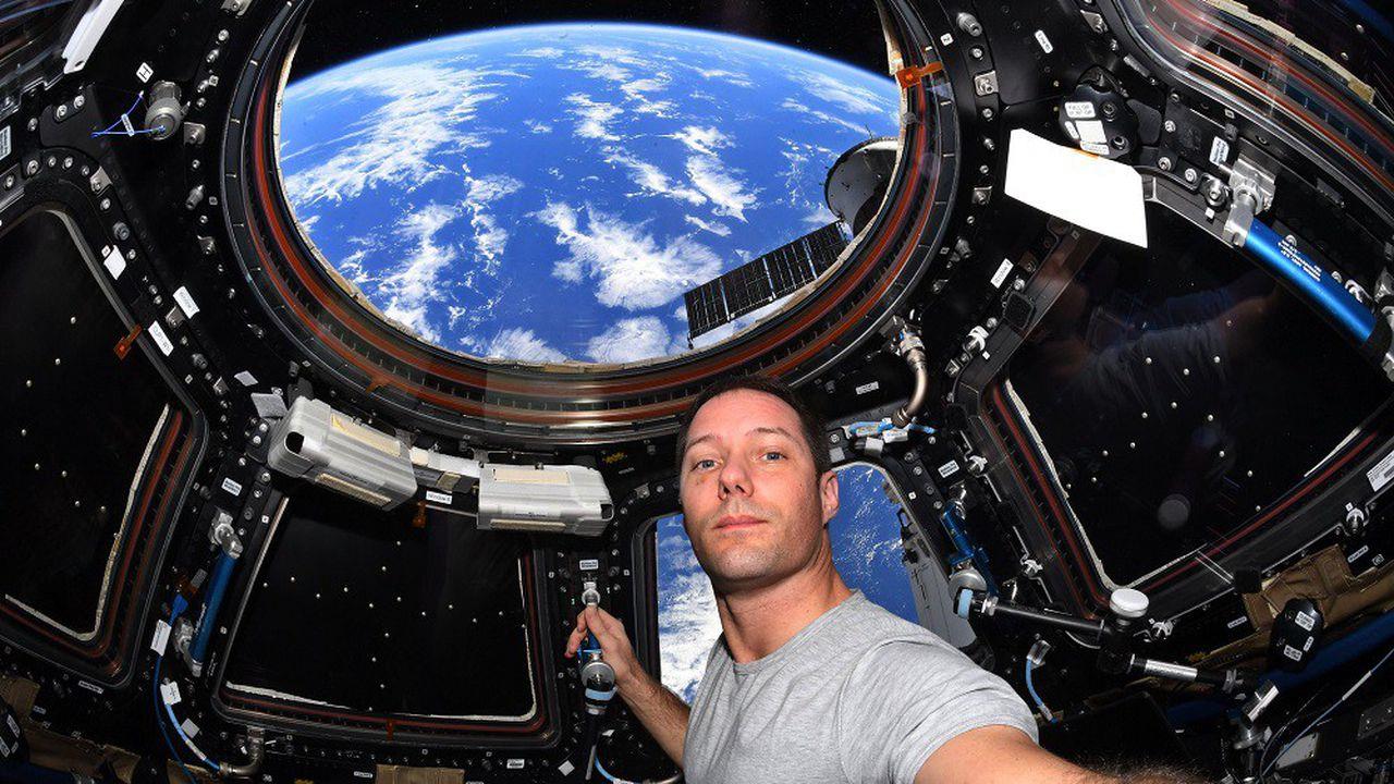 رائد الفضاء الفرنسي توما بيسكيه في رحلة العودة إلى الأرض