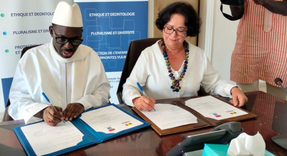 توقيع اتفاقية شراكة بين "الهاكا" والمجلس الوطني لتقنين السمعي البصري بالسينغال
