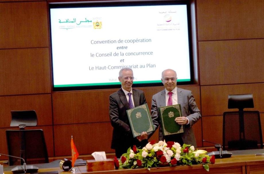 التوقيع بالرباط على اتفاقية شراكة بين مجلس المنافسة والمندوبية السامية للتخطيط