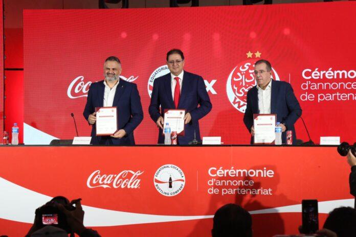Coca-Cola signe un partenariat de trois ans avec le Wydad Athletic Club