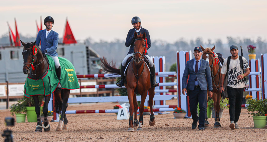 بطولة المغرب للقفز على الحواجز (خيول 7 سنوات).. الفرس "كوينت كرويشويف" يحرز اللقب