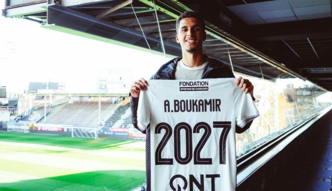 Football : Amine Boukamir prolonge son contrat avec le Sporting Charleroi