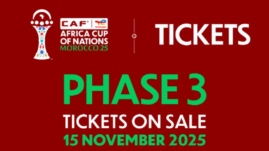 CAN 2025 : Dernière chance pour les supporters d’obtenir leurs billets