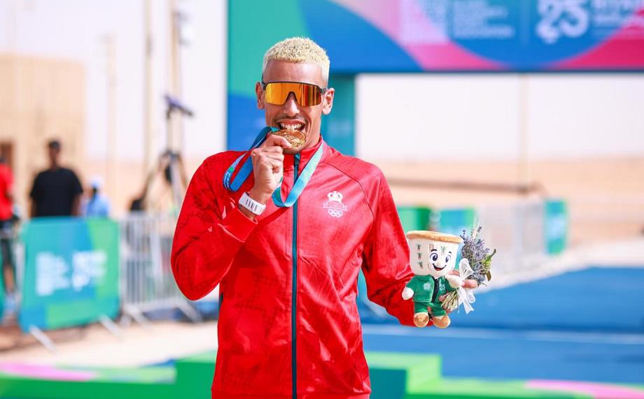 Jeux de la solidarité islamique (Duathlon) : l’athlète marocain Mohammed Nemsi décroche l’or